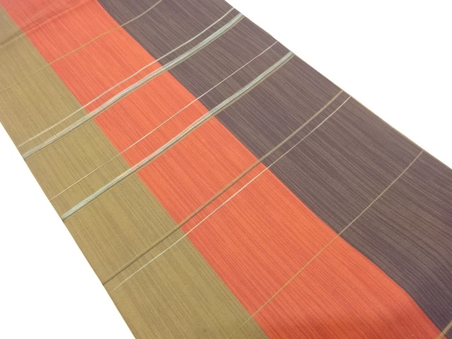 JAPANESE NAGOYA OBI / WOVEN STRIPE